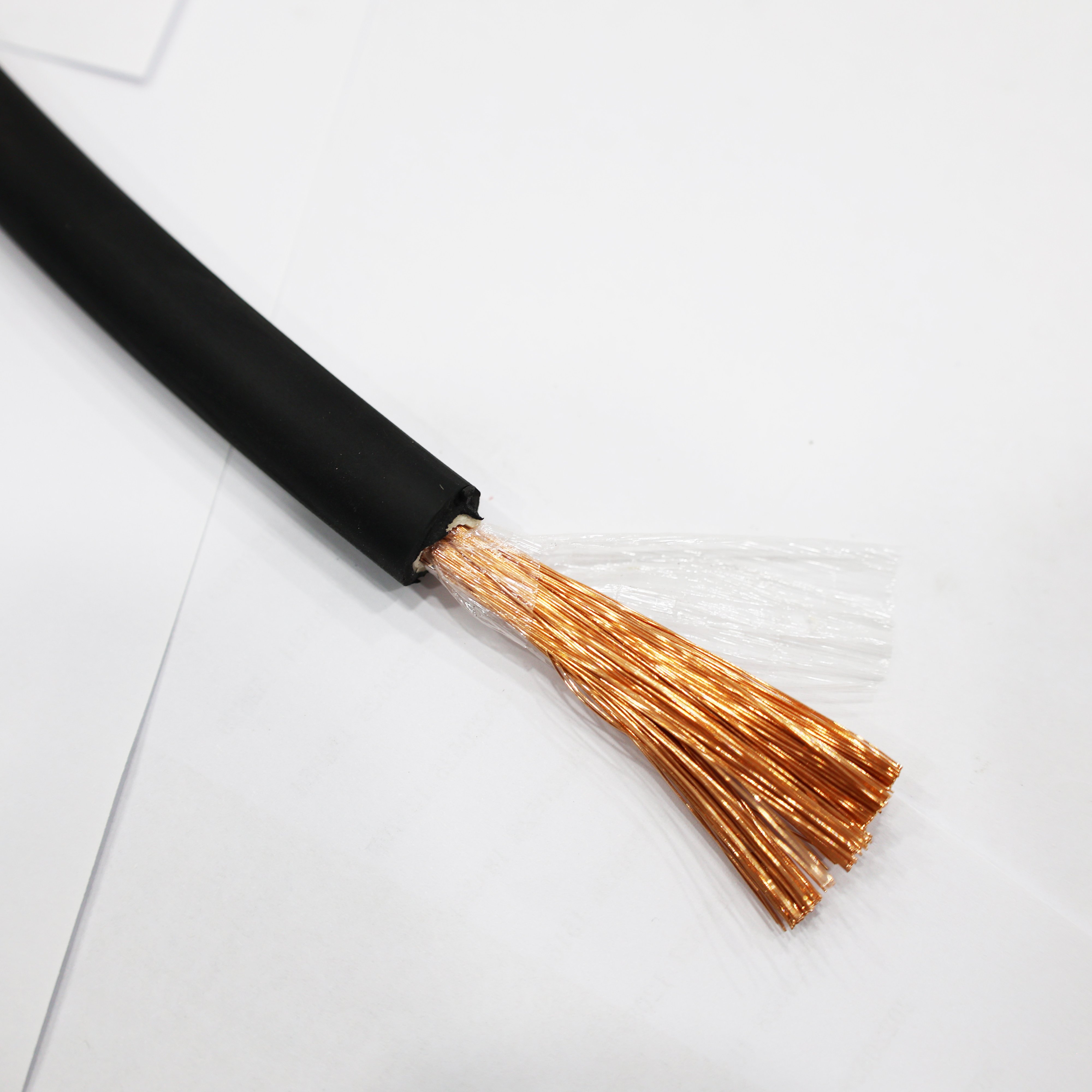 35mm 50mm 70mm Flexible Silicone Rubber Electrical Wire Heating Welding Machine Cable