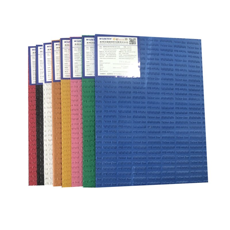 Custom Design Pattern EVA Roll EVA Foam Sheets Roll In Different Colors For Slippers And Shoes