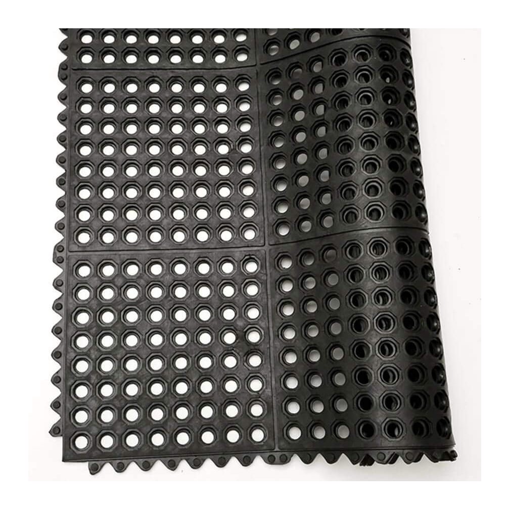 Hole Anti Slip Ute Rubber Floor Mats Roll Sheet for Truck Bed