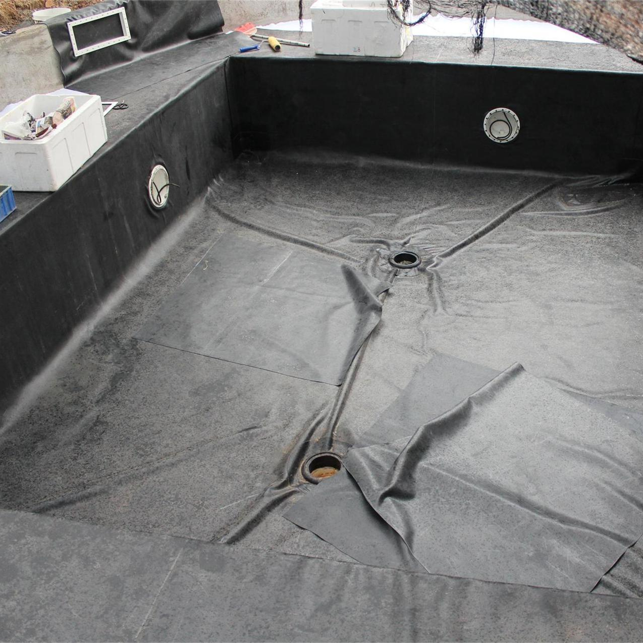 Explosive new products 3m wide pond rubber barrier raw material epdm waterproof membrane roll dam pool liner with factory price