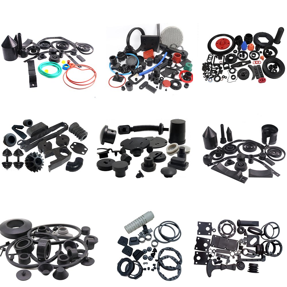 Custom Silicone /nr /nbr Epdm Rubber Part Other Auto Silicone Rubber Spare Windshield Molded Rubber Parts