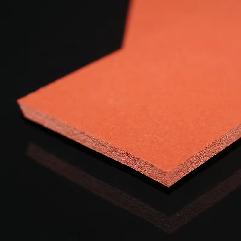 High temperature resistant thickness silicone foam rubber pad foam silicone sheet for heat press
