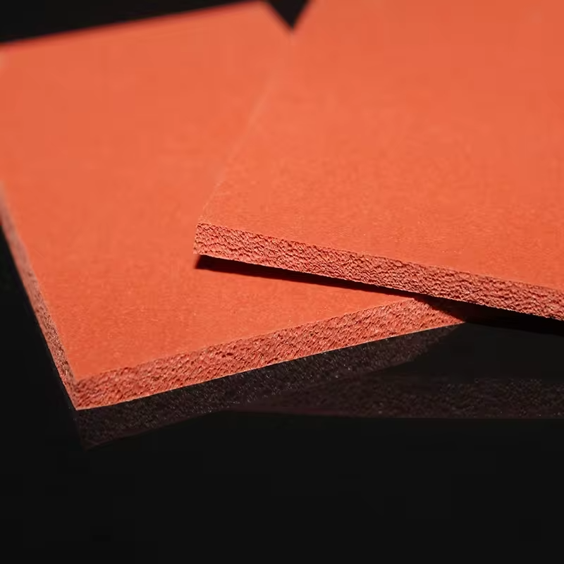 High temperature resistant thickness silicone foam rubber pad foam silicone sheet for heat press