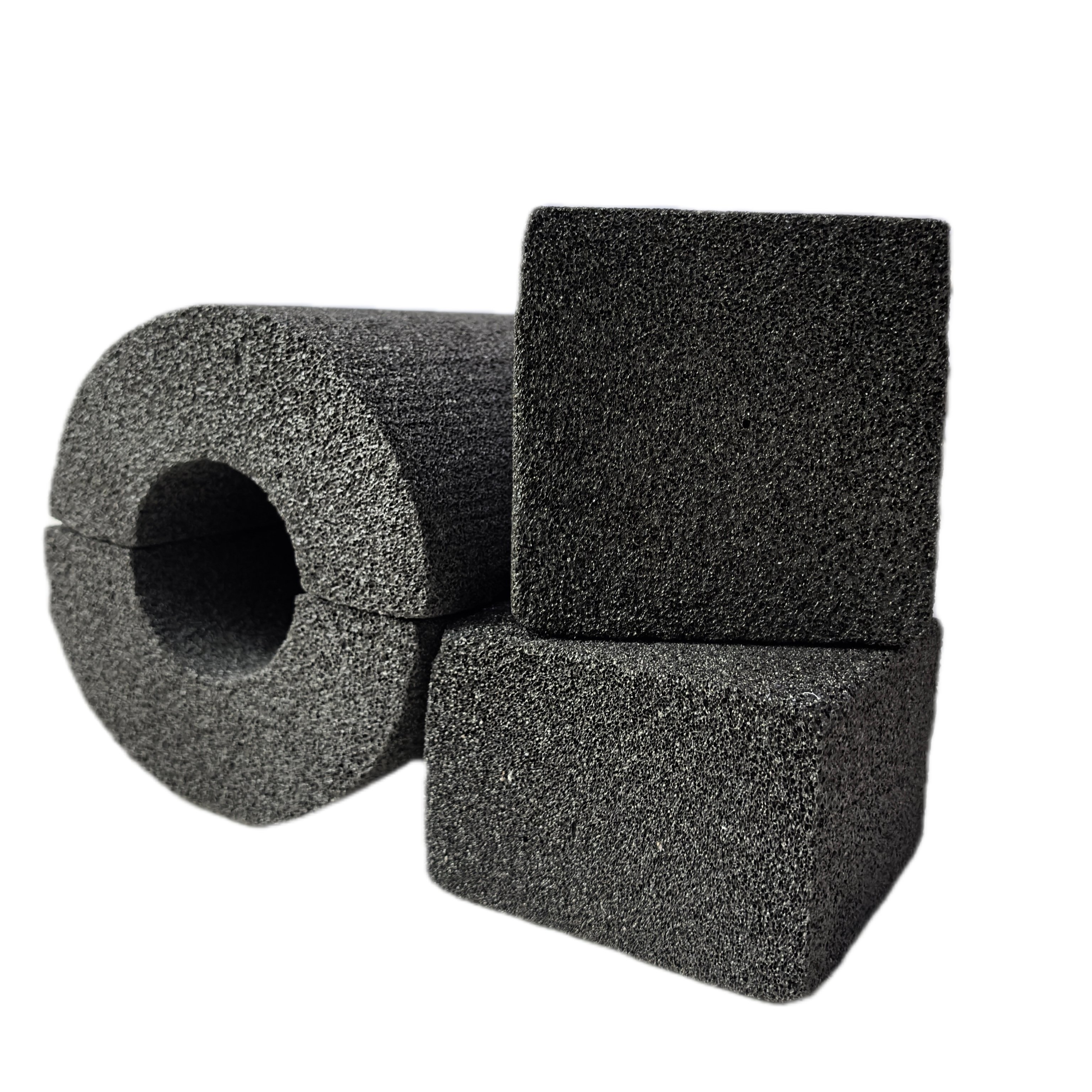 Popular Recommend hvac inflatable production line Foam glass sheet tube hot steam pipe hvac