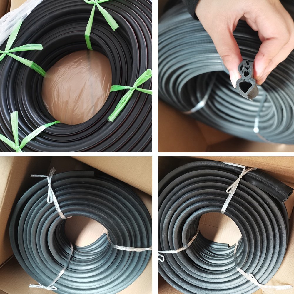 Kinglin Waterproof Windproof Seal Strip Car door rubber seal strip Sponge Bubble Rubber Edge Protection Rubber Seal Strip