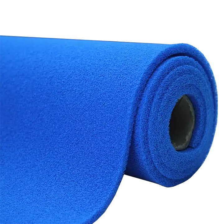 High quality heat resisting air permeable open cell silicone rubber silicone sponge sheet for steam pressing machine