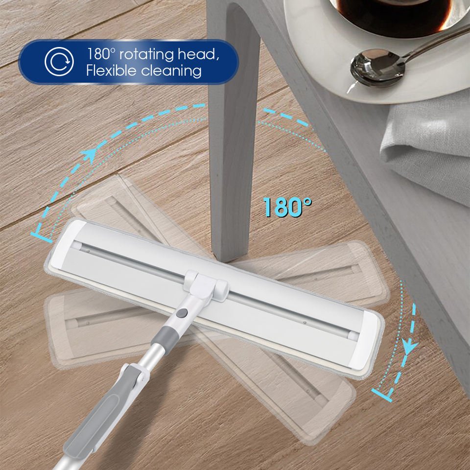 Masthome New Arrival Microfiber Plate Flat Mop Scratch Magic Mop Micro Fiber 360 Floor Cleaning Mop