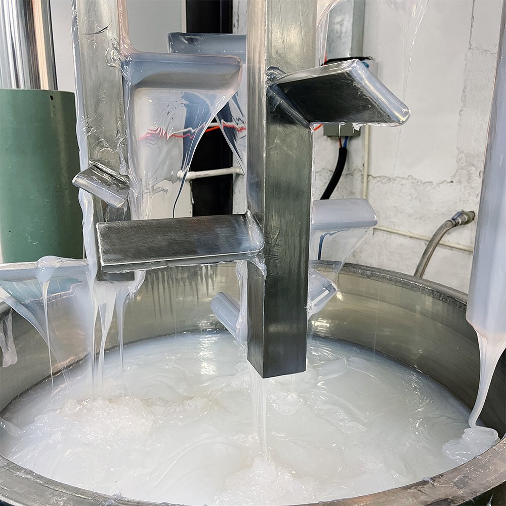 Good Elongation Breaking Strength Liquid Silicone Rubber High Resilience Liquid Glue Compound