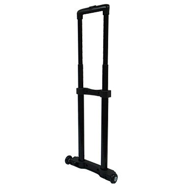 Tianyu High Quality Adjustable Aluminum Telescopic Pull Rod Speakers Trolley Handle 2-Wheel Alloy & Plastic Material Luggage Use