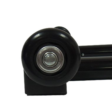 Tianyu High Quality Adjustable Aluminum Telescopic Pull Rod Speakers Trolley Handle 2-Wheel Alloy & Plastic Material Luggage Use