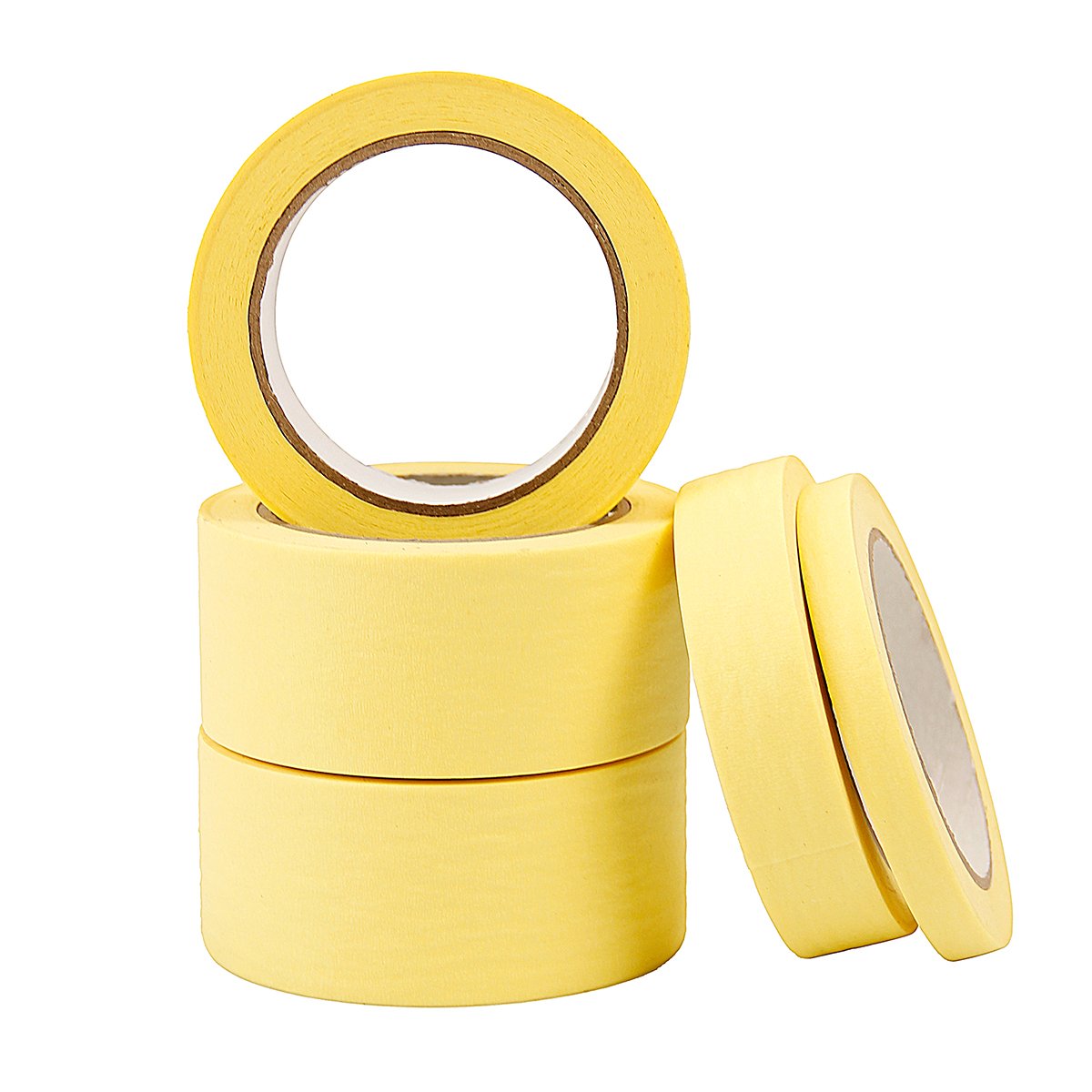 Easy Tear Masking Tape White Automotive Painters Crepe Paper Masking Tape for Painting