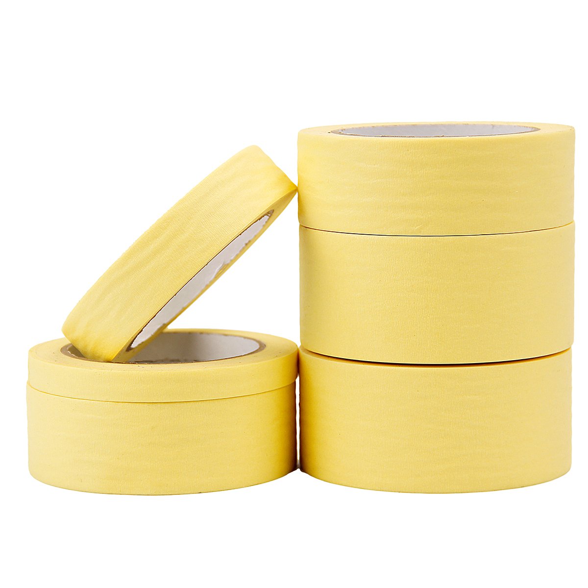 Easy Tear Masking Tape White Automotive Painters Crepe Paper Masking Tape for Painting