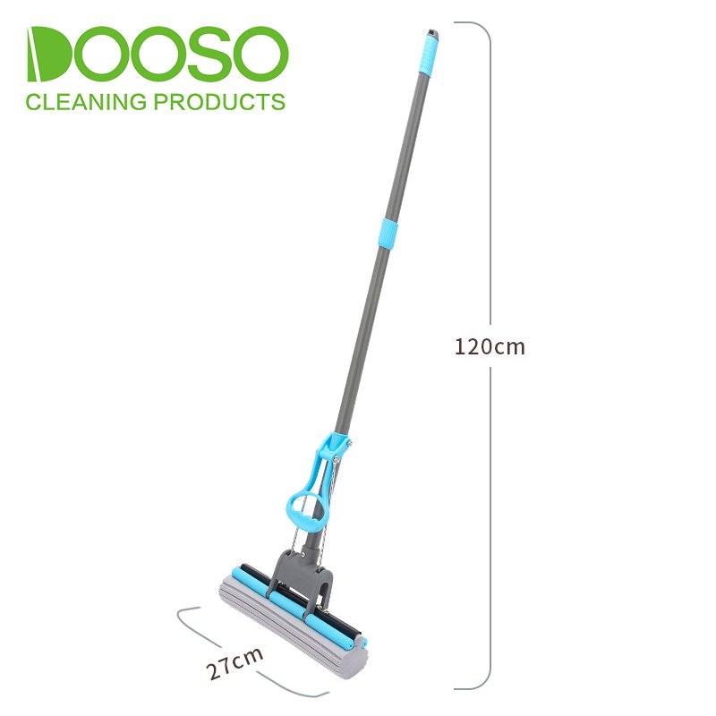 PVA Mop Roller Sponge Mop for Kitchen Household Items Floor Cleaning Magic Mop