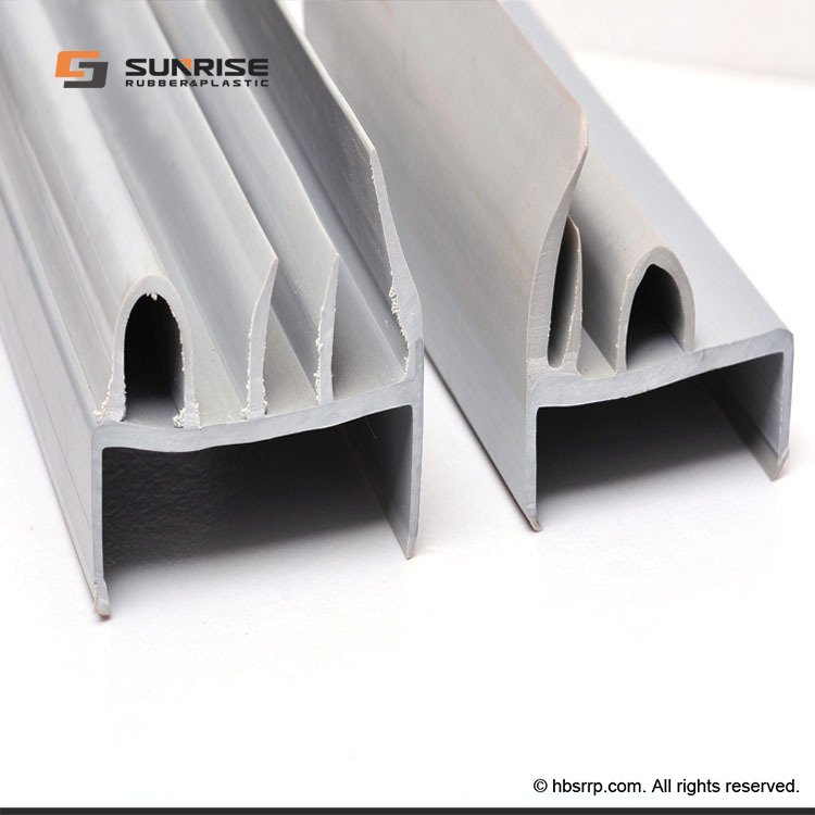 Customized upvc plastic extrusion and co-extrusion pvc profile