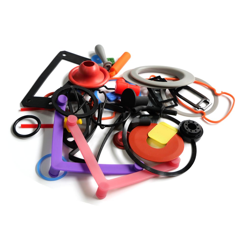 custom FKM EPDM NBR molded rubber parts grommet gasket manufacturer other silicone rubber products