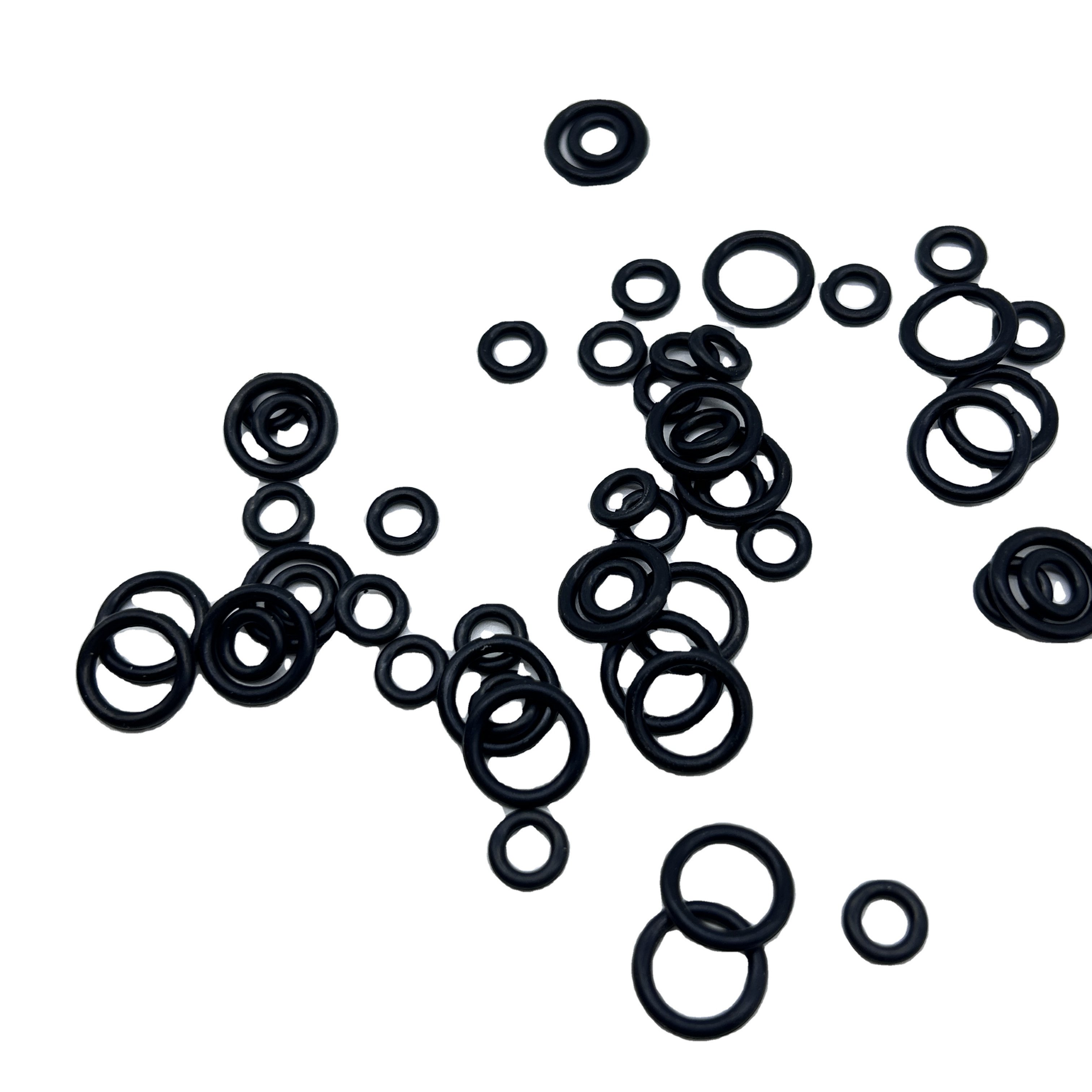 OEM manufacture rubber sealing ring hnbr epdm nbr 70 silicon o ring custom natural rubber rings silicone rubber mould silicone
