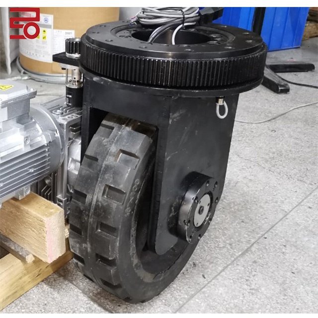 ZHLUN ZL-490 heavy-duty drive wheels rubber wheels load 2 tons for outdoor applications For heavy-duty trucks