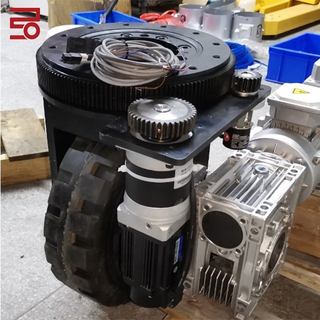 ZHLUN ZL-490 heavy-duty drive wheels rubber wheels load 2 tons for outdoor applications For heavy-duty trucks