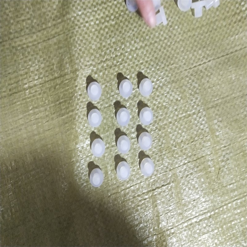 Custom Automotive Silicone Rubber Hole Plug Clear Bottle Stopper with Moulding Processing Service