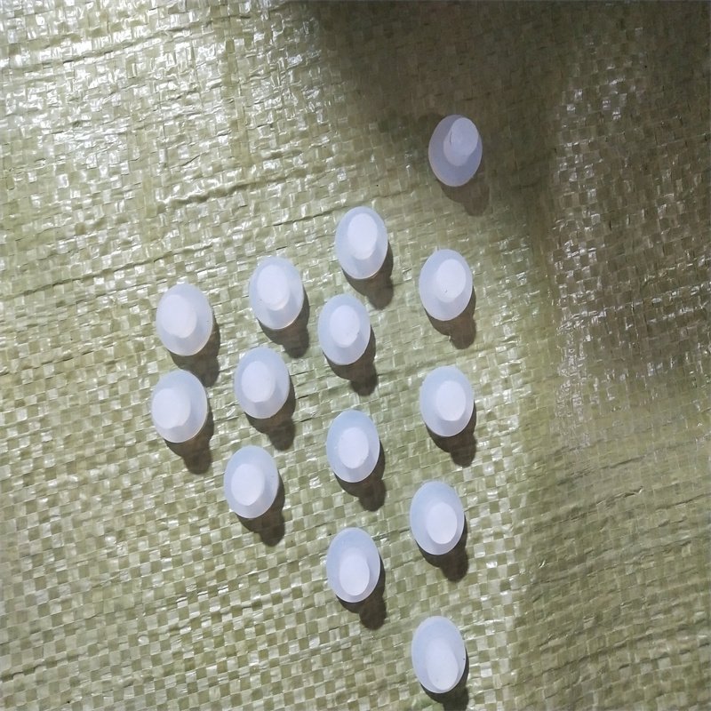 Custom Automotive Silicone Rubber Hole Plug Clear Bottle Stopper with Moulding Processing Service