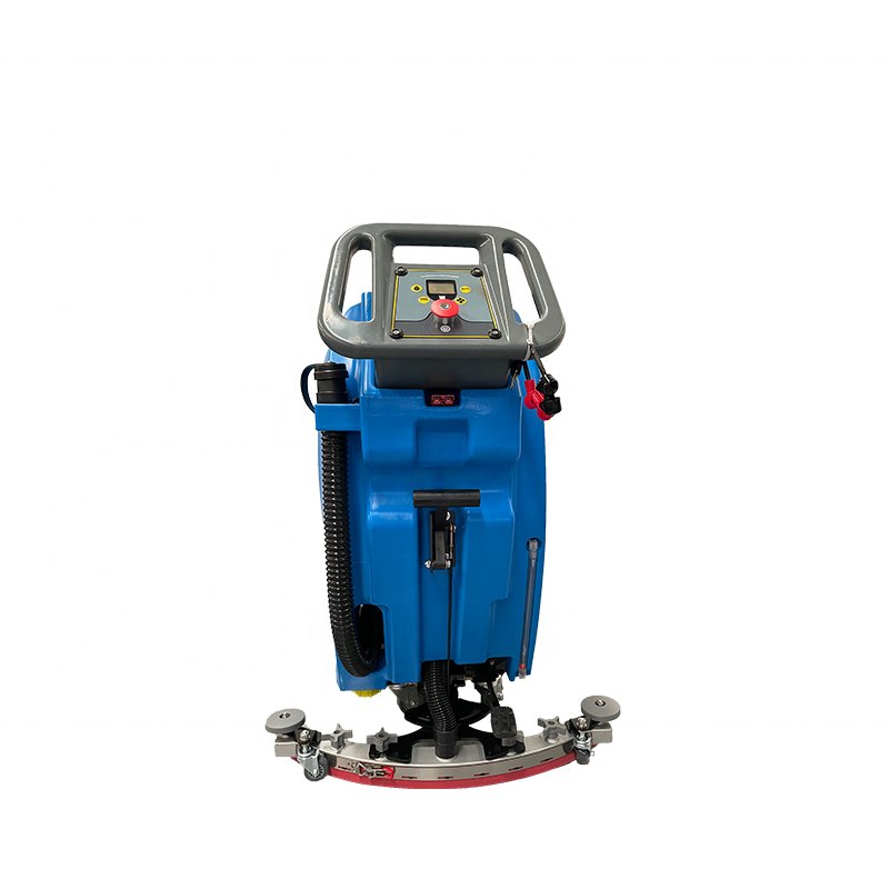 2023 Industrial auto scrubber floor cleaning machine walk behind floor scrubber machine