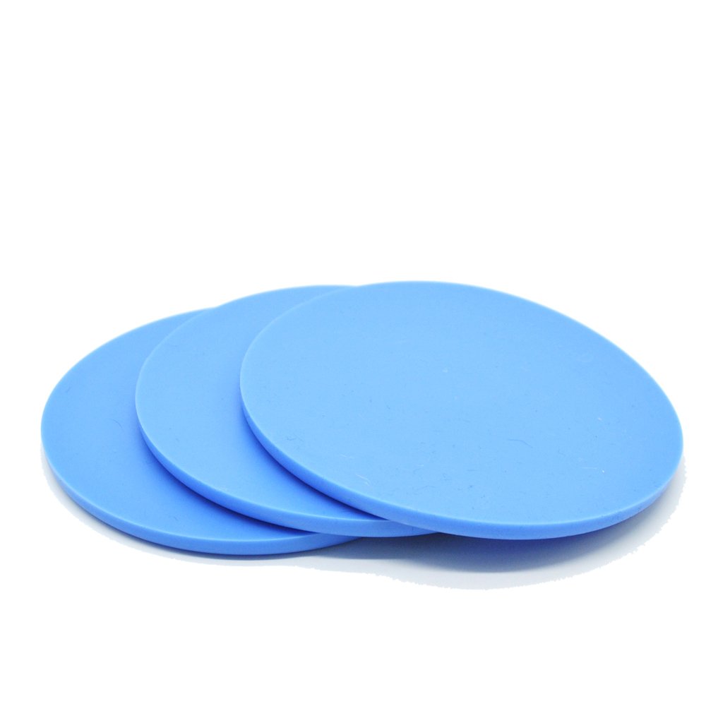 ISO13485 Factory Injection LSR Silicone Medical USP Class Food Grade Rubber Sealing Pads