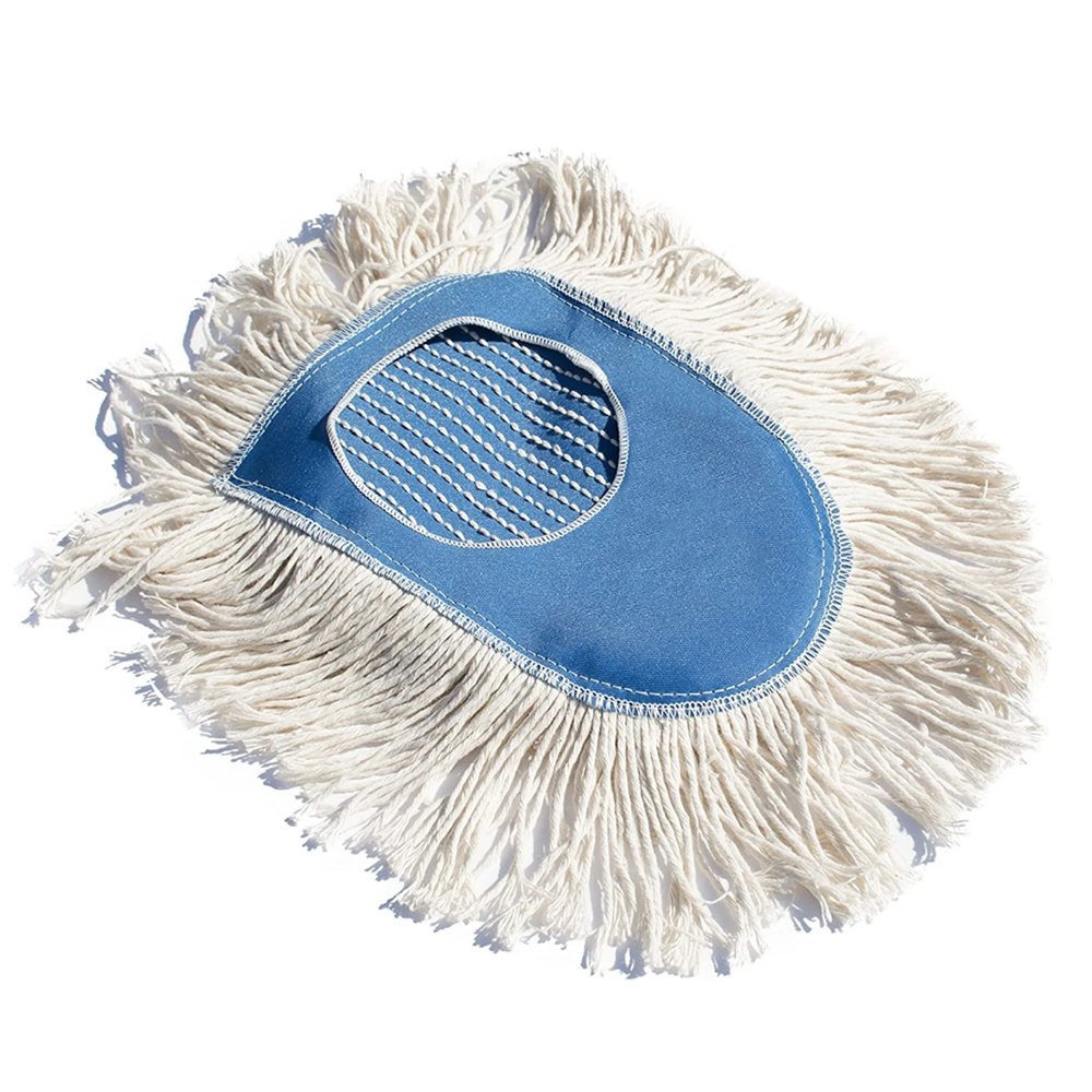 Commercial quality New Machine Washable Dry Cotton Dust Mop Refill Pad for Home Commercial Floor Cleaning