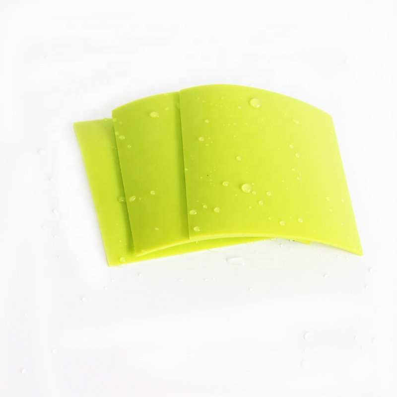 Cuastom made fireproof silicone rubber pad Transparent silicone rubber sheet for heat transfer machine