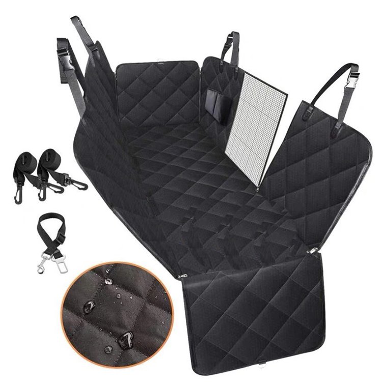 Waterproof Pet Car Seat Cover Automotive Rubber Hammock and Protector Mat for Cats Dogs Back Seat Protection