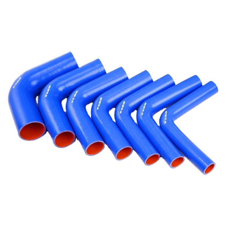High resistant automotive rubber hoses s shape silicone radiator hose