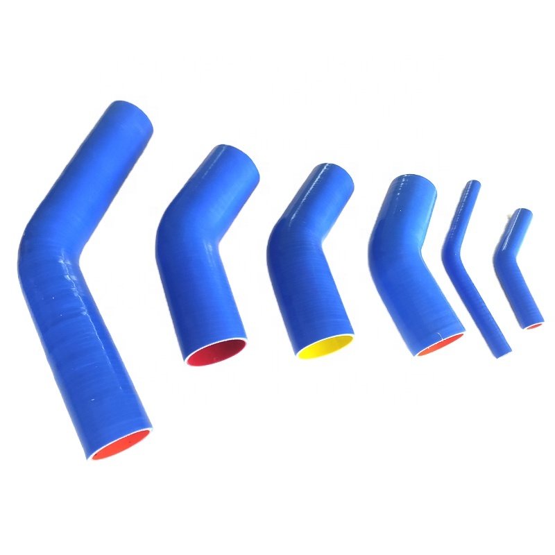 High resistant automotive rubber hoses s shape silicone radiator hose