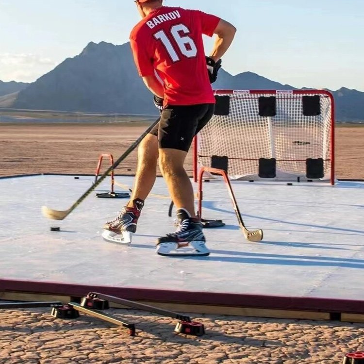 1000x2000 plastic portable artificial ice skating rinks uhmwpe plastic flooring ice skating rink