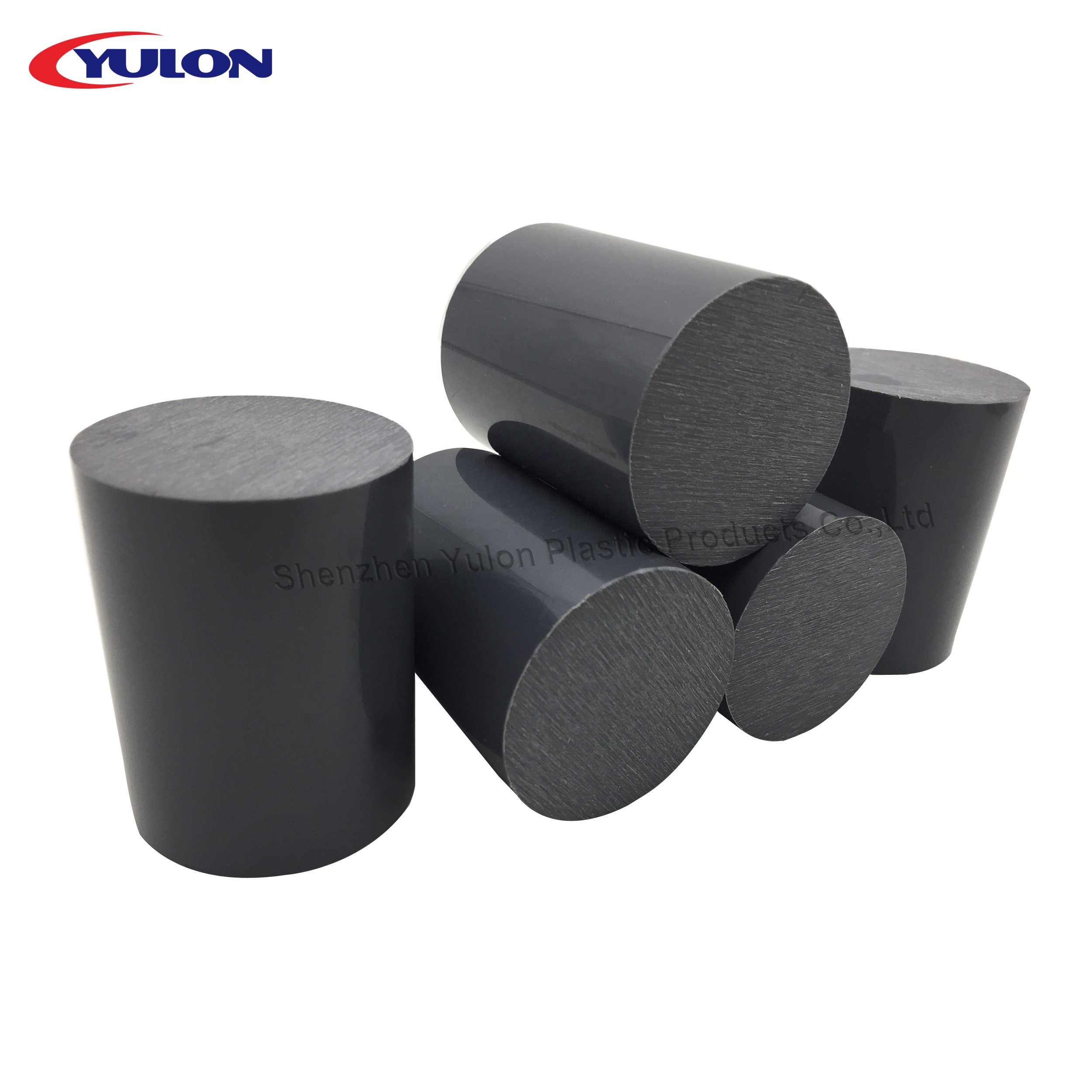 High Quality Grey Solid PVC Rod Hard Rigid Cast Plastic Rods