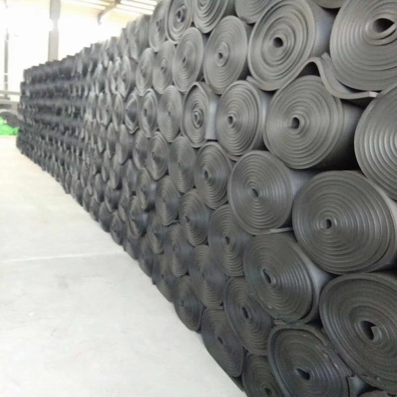 20mm Fireproof Rubber Foam Roll Sponge Aluminum Foil Foam Rubber Plastic Insulation Sheet Board