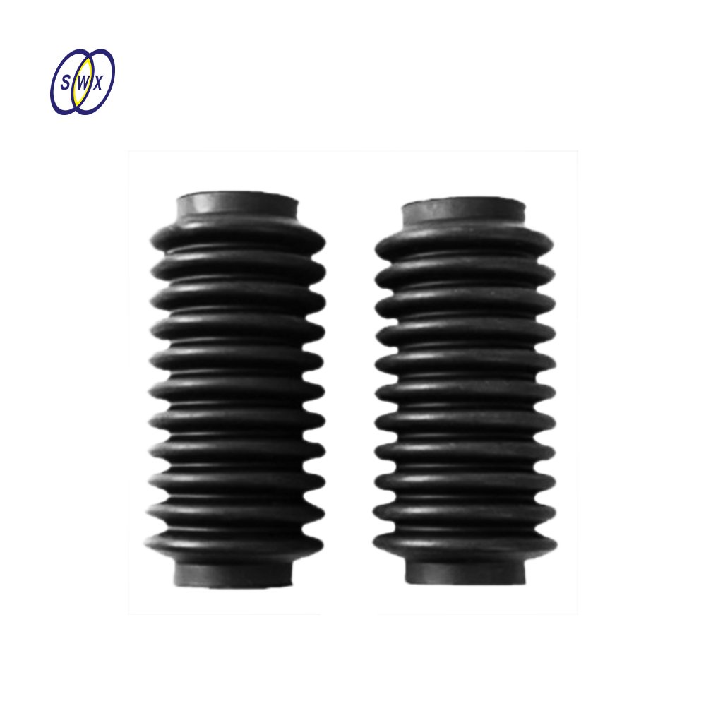 Custom corrugated rubber boot corrosion resistance NBR EPDM Silicone rubber bellows for Automotive