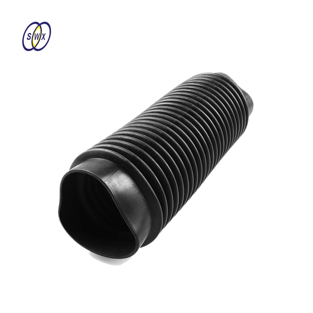 Custom corrugated rubber boot corrosion resistance NBR EPDM Silicone rubber bellows for Automotive