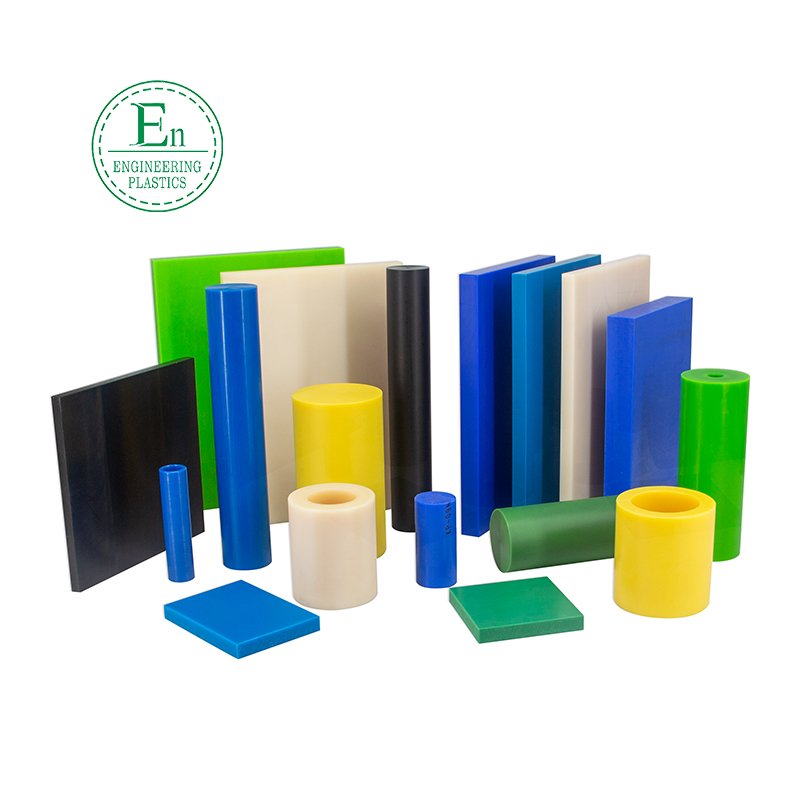 Toughness MC901 material wear resistant oily green mc nylon plate pa66 plus GF30 modified nylon plastic plate rod