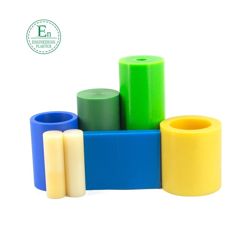 Toughness MC901 material wear resistant oily green mc nylon plate pa66 plus GF30 modified nylon plastic plate rod