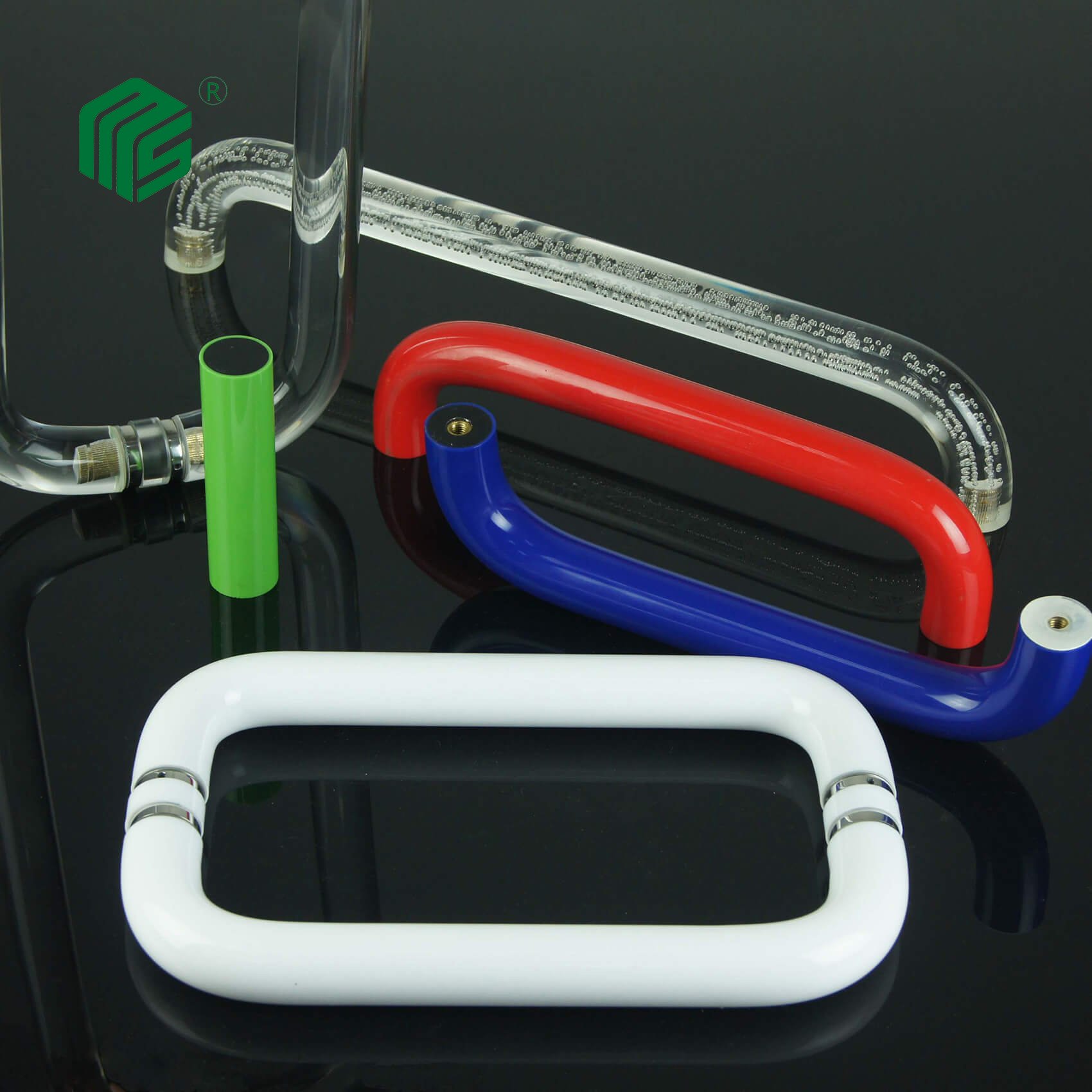 Door Handle Shower Acrylic Clear Plastic Handles for lighting use