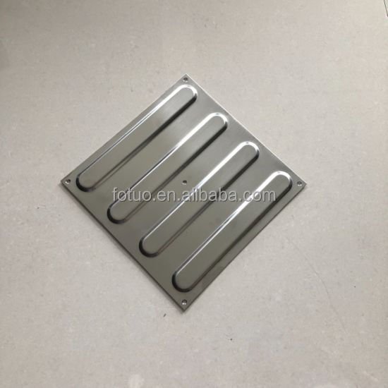 factory direct sale Anti-slip frp fibre glass tread nosing grp tread stair cover