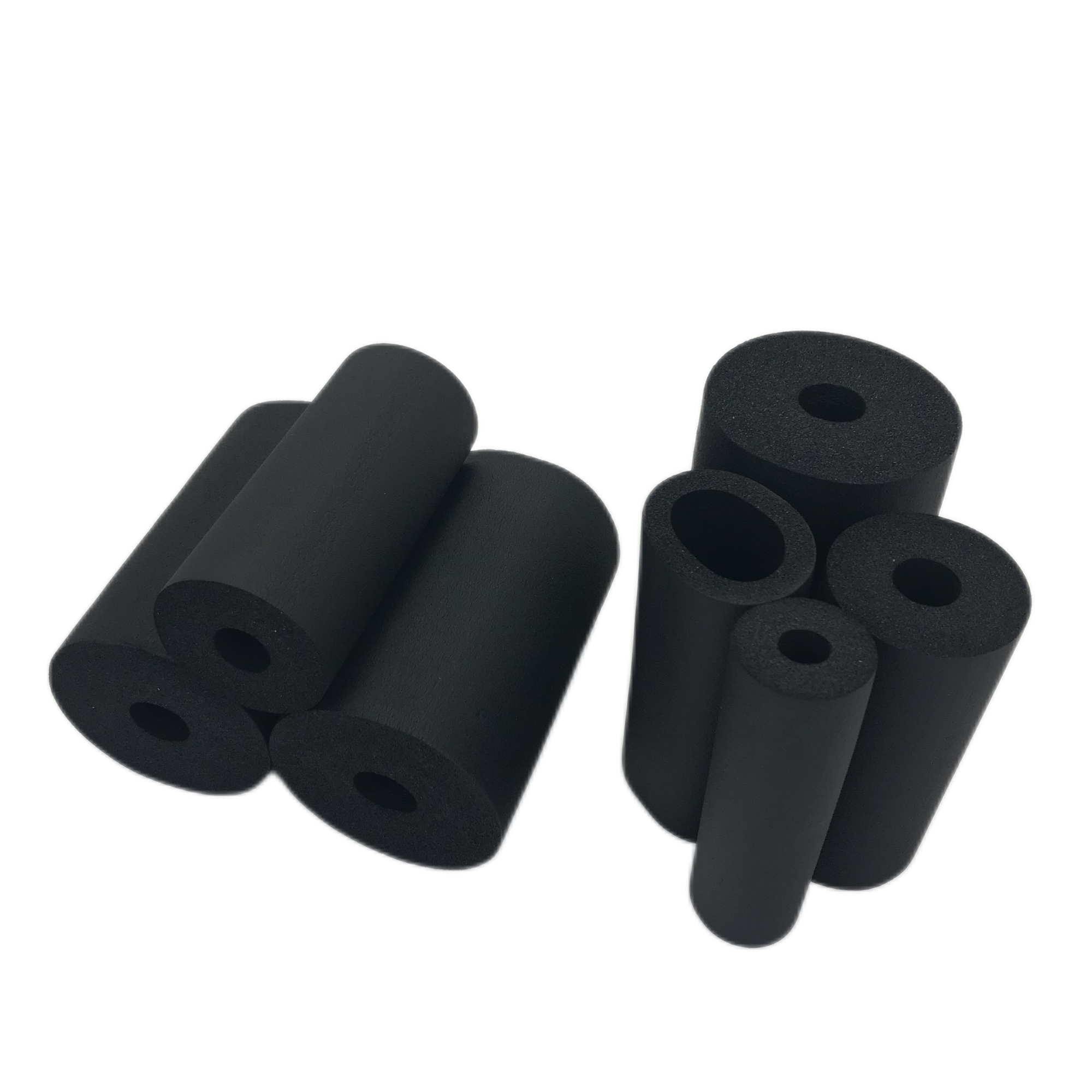 insulation rubber foam tube class 0 B1 B2 pvc copper hvac air conditioner pipes thermal insulation pipe nbr