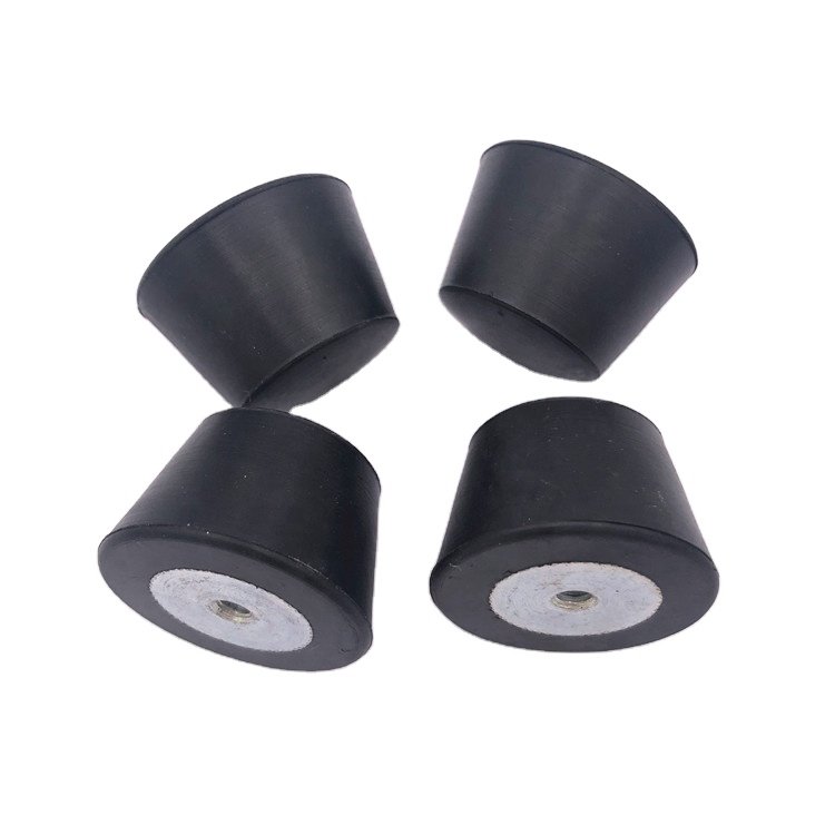 Flat Rubber DE Circular Rubber Mounts Vibration Isolator Rubber Damper Buffers
