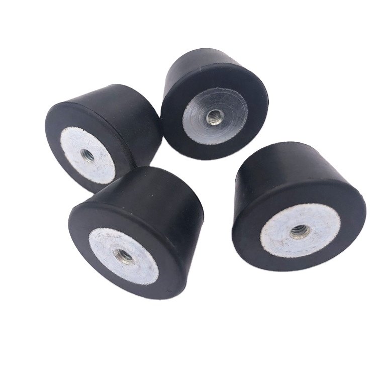 Flat Rubber DE Circular Rubber Mounts Vibration Isolator Rubber Damper Buffers