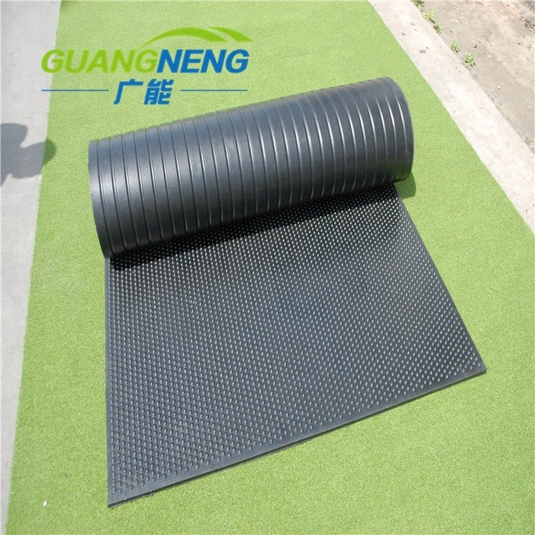 Industrial 20mm Thick Heavy Duty Shock Absorption Rubber Sheet Cow Horse Barn Matting Stall Rack Areas-Aisle-ways Flooring