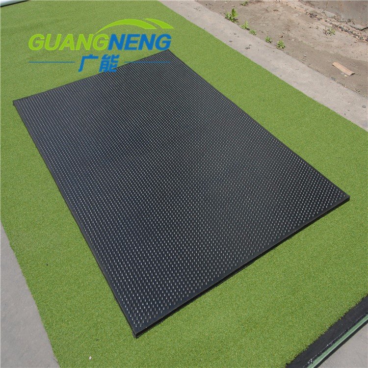 Industrial 20mm Thick Heavy Duty Shock Absorption Rubber Sheet Cow Horse Barn Matting Stall Rack Areas-Aisle-ways Flooring