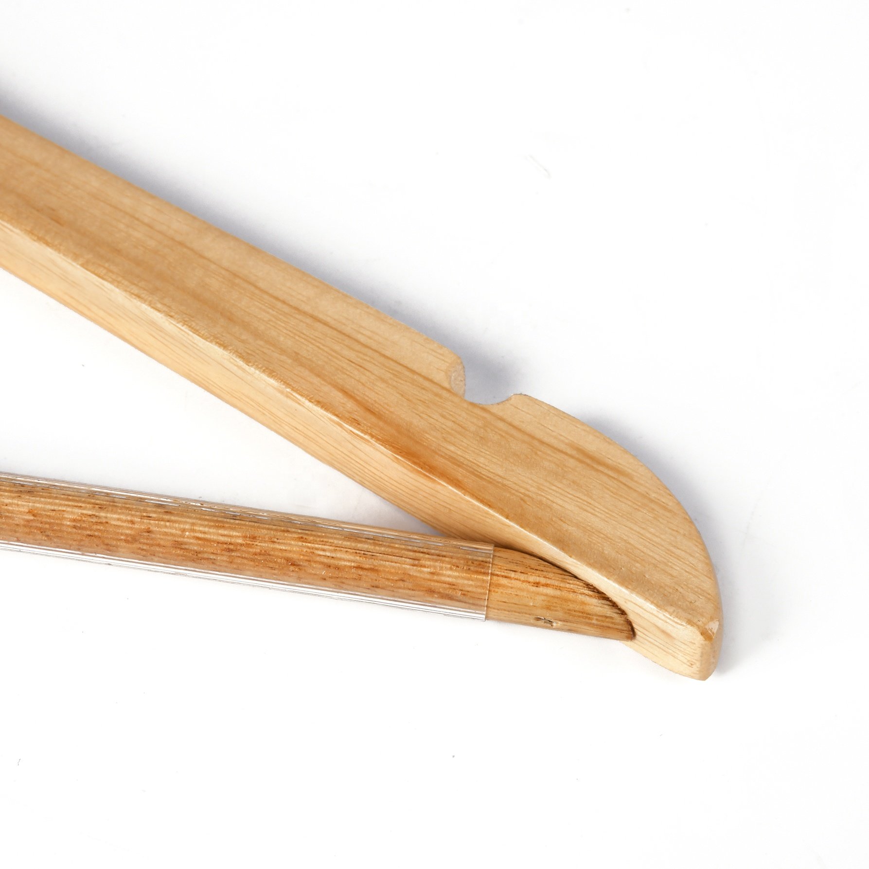 Natural wooden hanger manufacture all kinds best price high quality