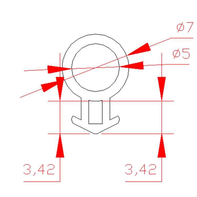 Factory Price door frame sealing strip Furniture edge banding door and window sealing strip