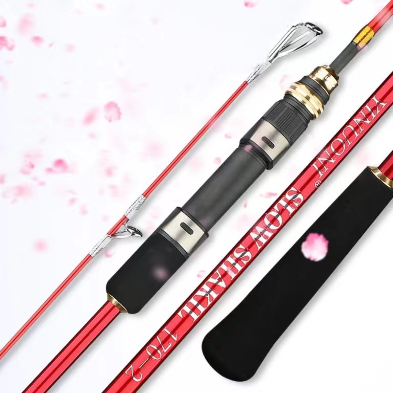 T700 Carbon Fiber OEM ODM 1.7m 1.9m 2 Section deep sea spinning baitcasting jigging rod bass Fishing rod