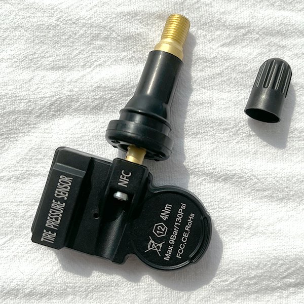 New tech NFC enable 315/433mhz universal TPMS sensor program by smartphone