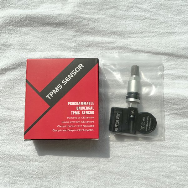 New tech NFC enable 315/433mhz universal TPMS sensor program by smartphone